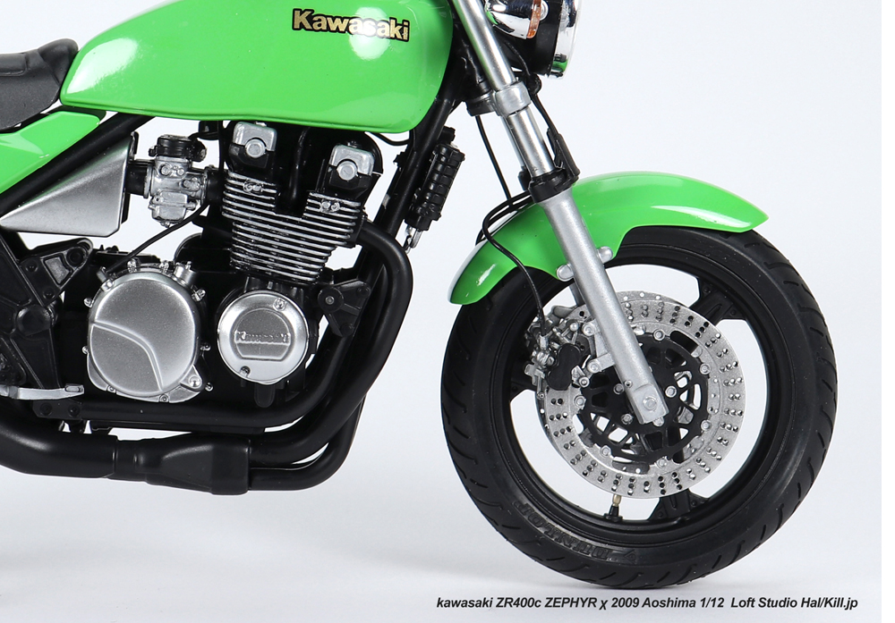 1/12 kawasaki ZR400c ZEPHYR kai 2009